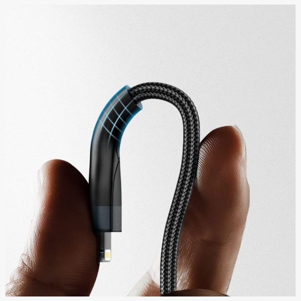 Καλώδιο USB-C/usb-A 4smarts 4w2 1.2m Μαύρο - Image 4