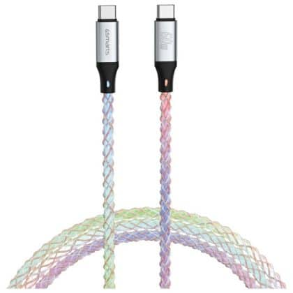 Καλώδιο 4smarts USB-C 60w 1.5m Με Rgb Φωτισμό