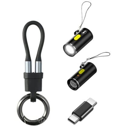 Σετ Αξεσουαρ 4-Smarts Explorer 4 Σε 1 Με Καλωδιο USB-C, Ανταπτορ USB-C, Φλαντζα USB-C, Φακος USB-C