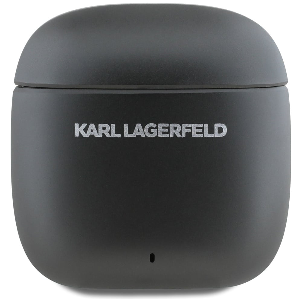 Tws Earphones Karl Lagerfeld Metal Printed Logo Anc/enc Black - Image 3