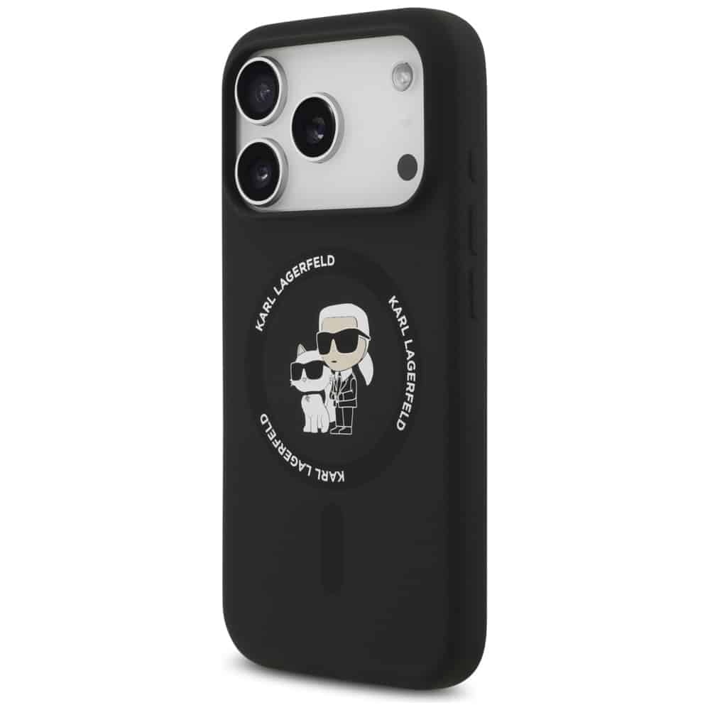Karl Lagerfeld Karl&Choupette Ring MagSafe - θήκη για Apple iPhone 17 Pro - Μαύρο - Image 2