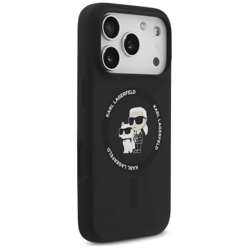 Karl Lagerfeld Karl&Choupette Ring MagSafe - θήκη για Apple iPhone 17 Pro - Μαύρο - Image 4