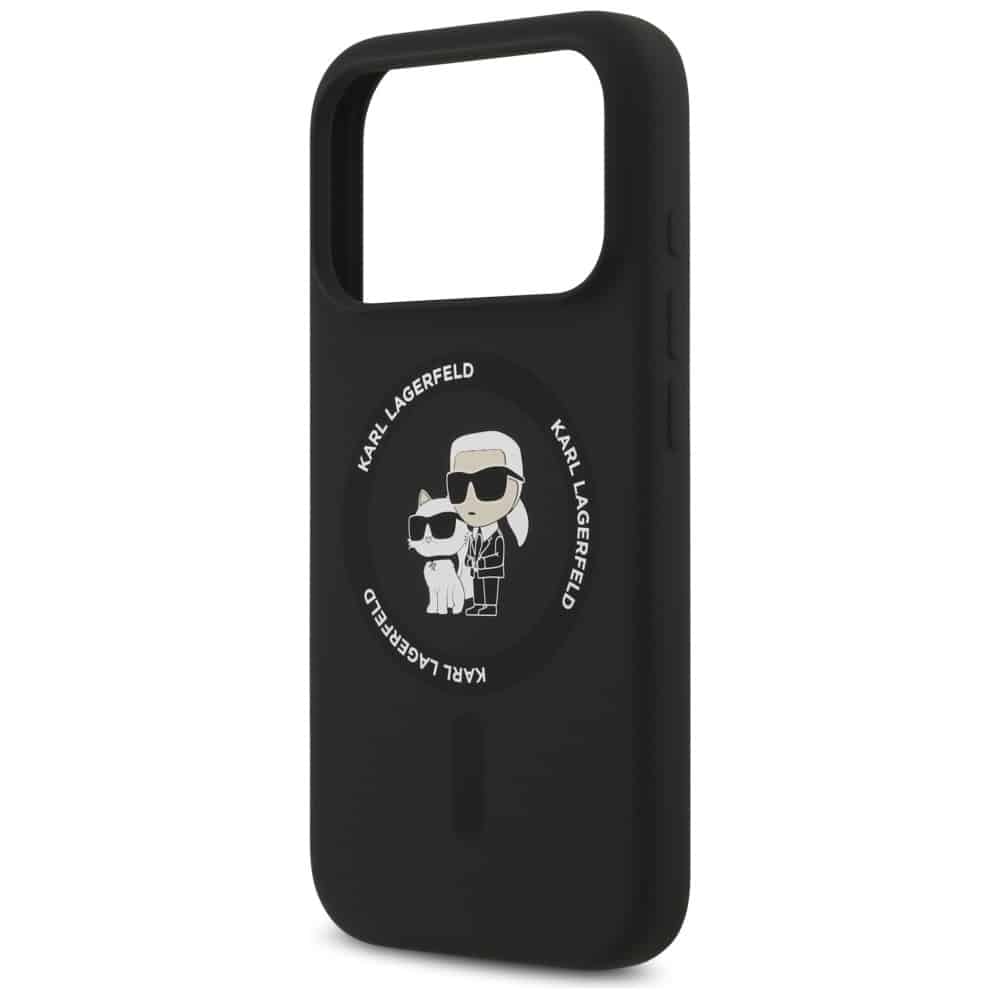 Karl Lagerfeld Karl&Choupette Ring MagSafe - θήκη για Apple iPhone 17 Pro - Μαύρο - Image 6