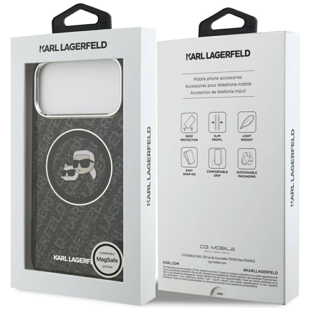 Karl Lagerfeld Karl & Choupette - θήκη για Apple iPhone 17 Pro Max - Μαύρο - Image 8
