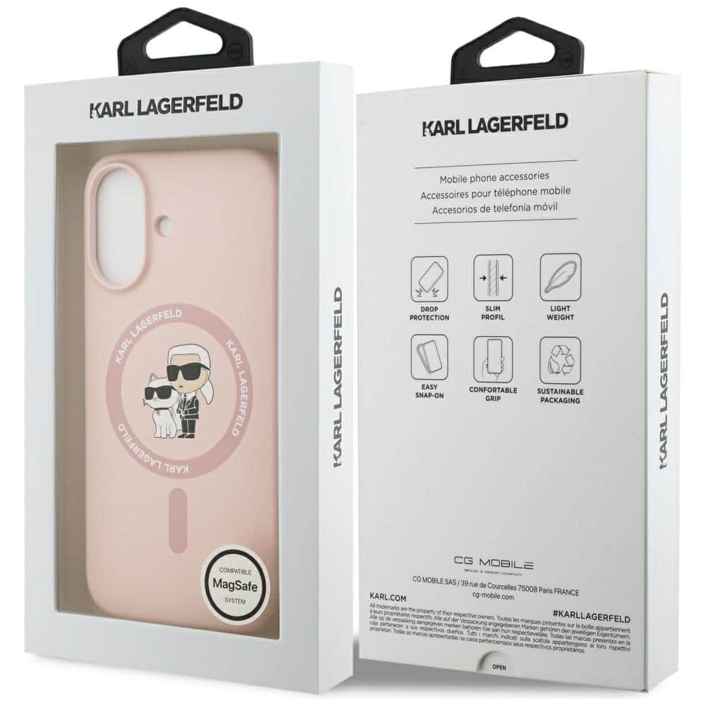 Karl Lagerfeld Karl&Choupette - θήκη για Apple iPhone 17 - Ροζ - Image 8
