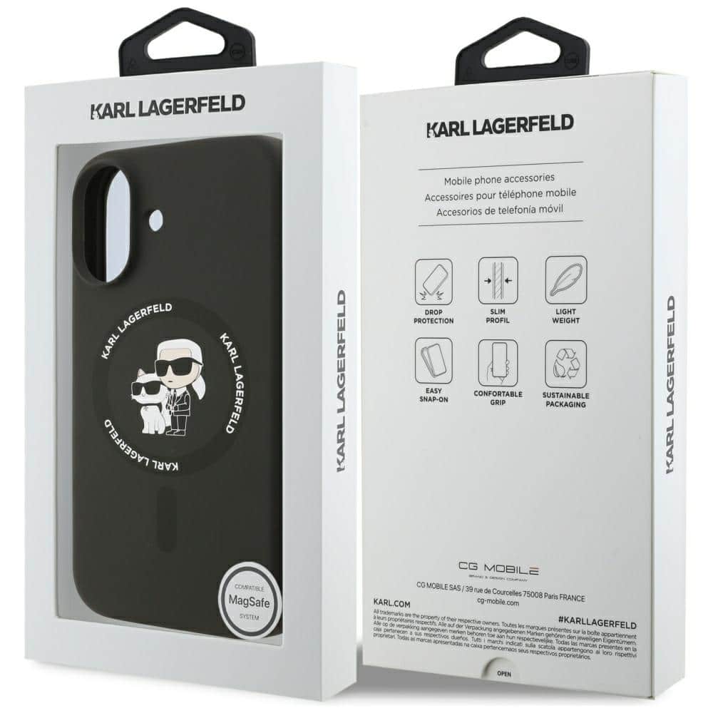 Karl Lagerfeld Karl&Choupette - θήκη για Apple iPhone 17 - Μαύρο - Image 8
