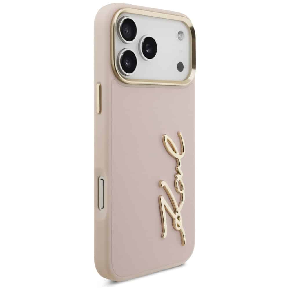 Θήκη Karl Lagerfeld Με Λογότυπο Script Για iPhone 17 Pro Max Ροζ - Image 4