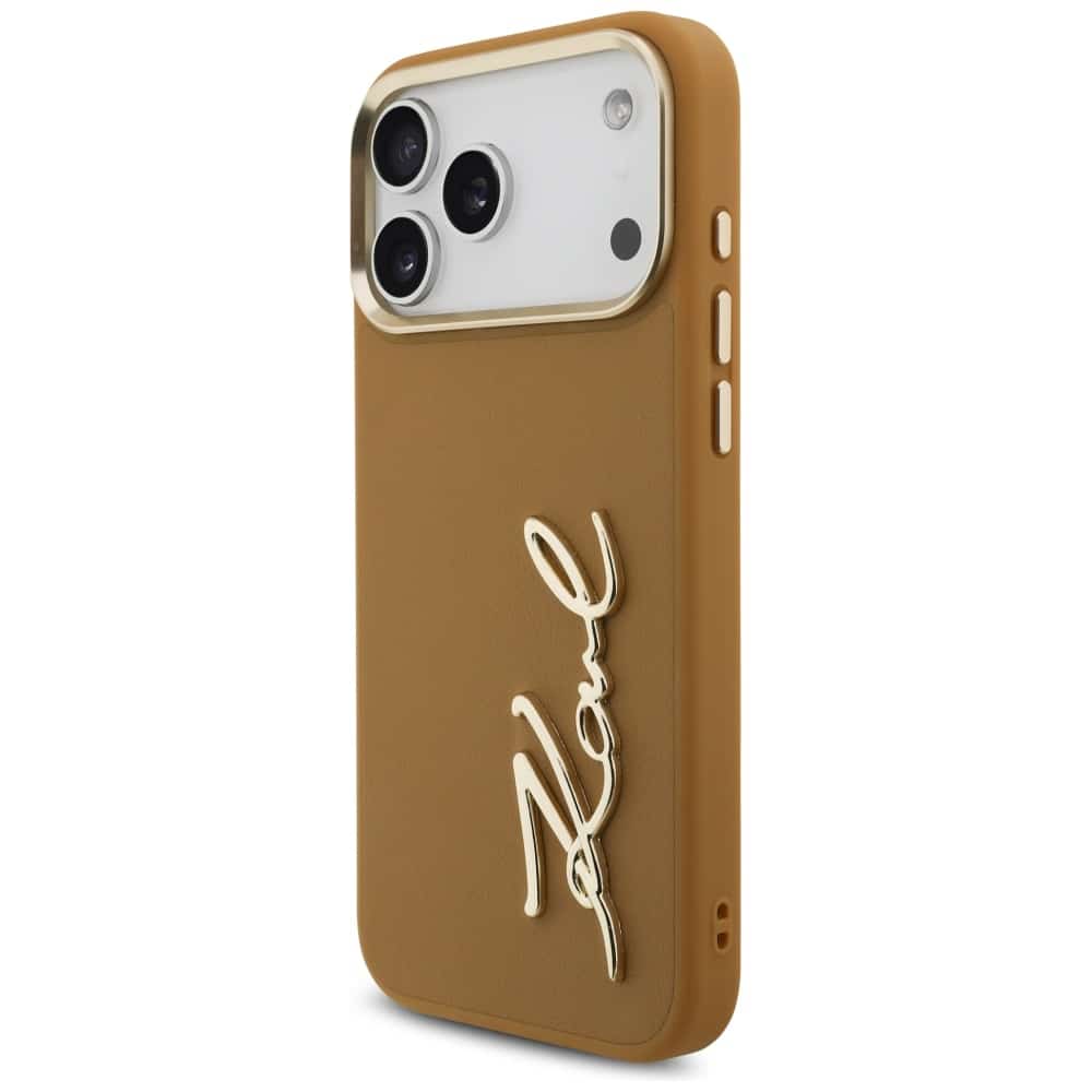 Θήκη Karl Lagerfeld Με Λογότυπο Script Για iPhone 17 Pro Max Καφέ - Image 2