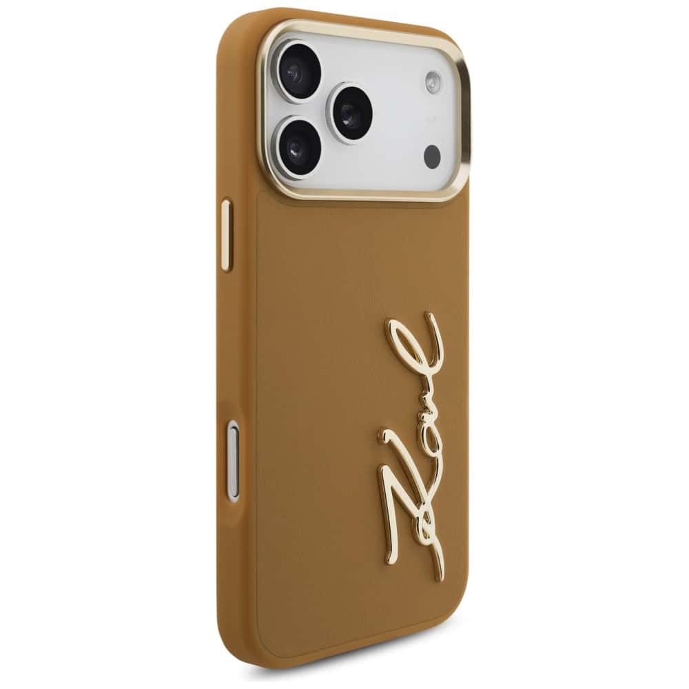 Θήκη Karl Lagerfeld Με Λογότυπο Script Για iPhone 17 Pro Max Καφέ - Image 4