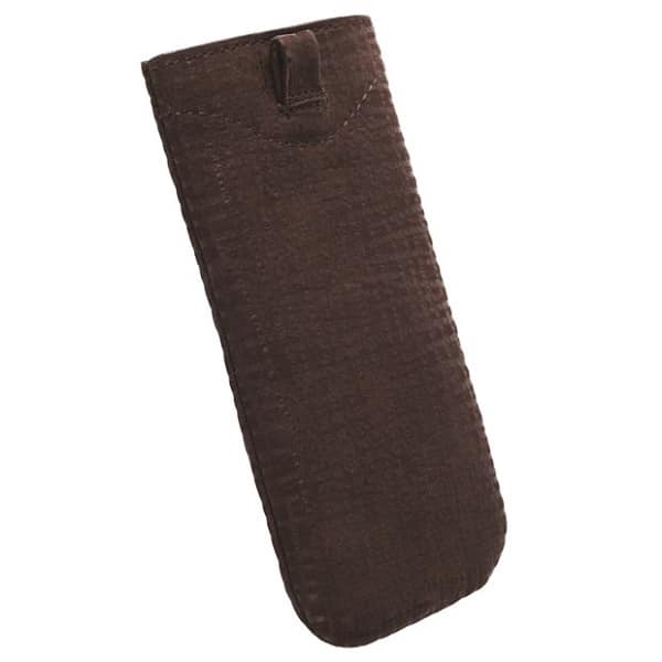 Θήκη Krusell Visby Pouch 3xl Καφέ 95556 (138x72x10mm) - Image 2