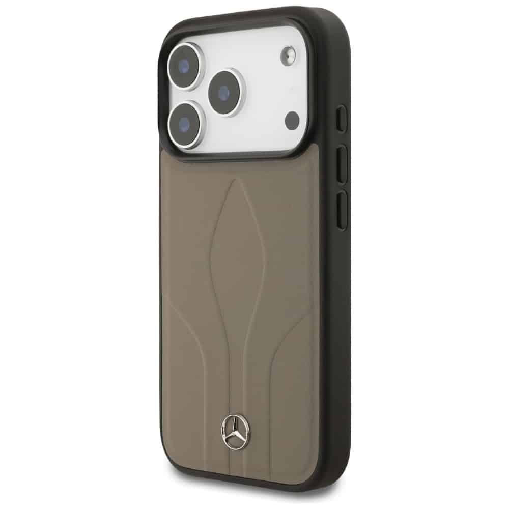 Θήκη Mercedes Δερμάτινη The Move Magsafe Για iPhone 17 Pro Ταμπά - Image 2