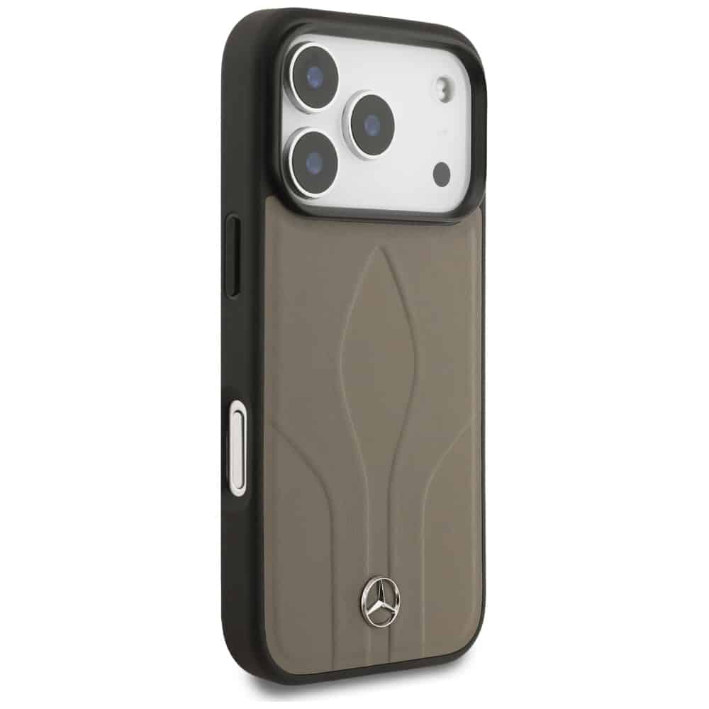 Θήκη Mercedes Δερμάτινη The Move Magsafe Για iPhone 17 Pro Ταμπά - Image 4