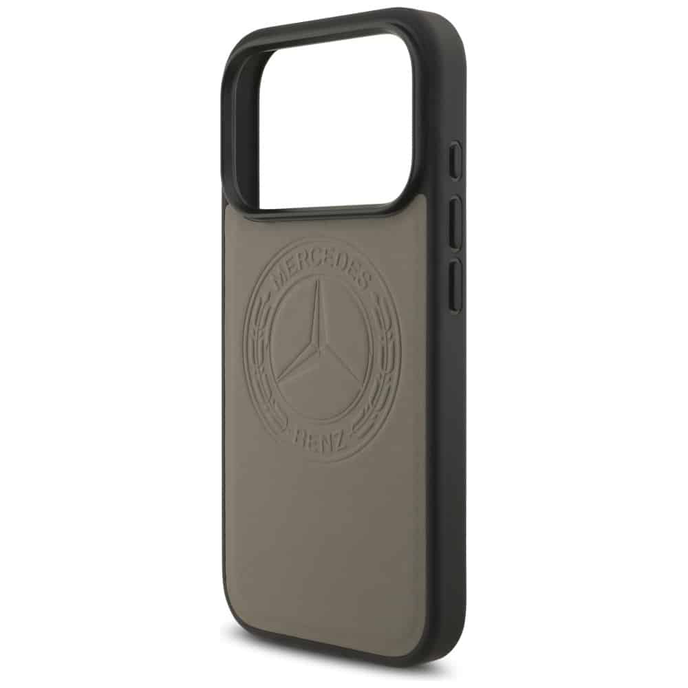 Θήκη Mercedes Δερμάτινη Vintage Logo Magsafe Για iPhone 17 Pro Σε Ταμπά - Image 6