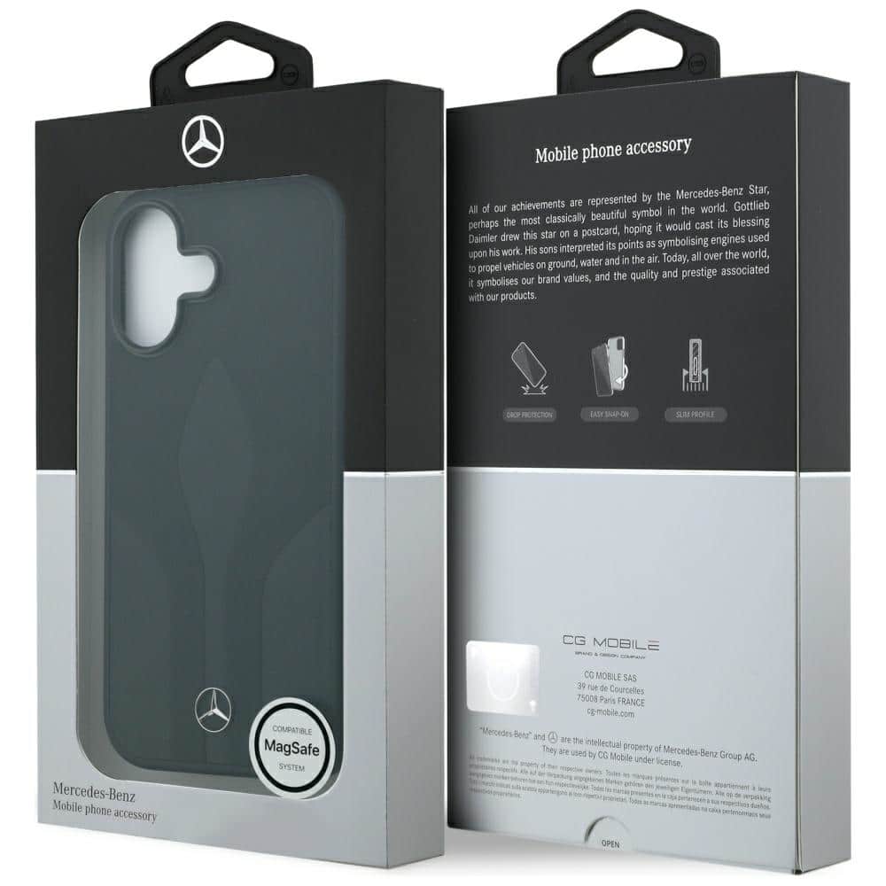 Θήκη Mercedes Δερμάτινη The Move Magsafe Για iPhone 17 Μαύρη - Image 8