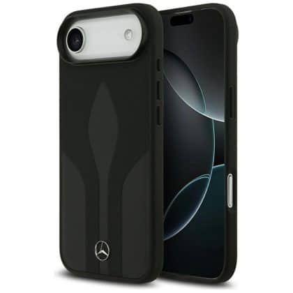 Θήκη Mercedes Δερμάτινη The Move Magsafe Για iPhone Air Μαύρη