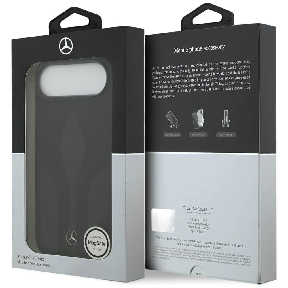 Θήκη Mercedes Δερμάτινη The Move Magsafe Για iPhone Air Μαύρη - Image 8