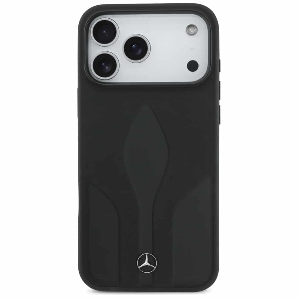Θήκη Mercedes Από Δέρμα The Move Magsafe Για iPhone 17 Pro Max Μαύρη - Image 3
