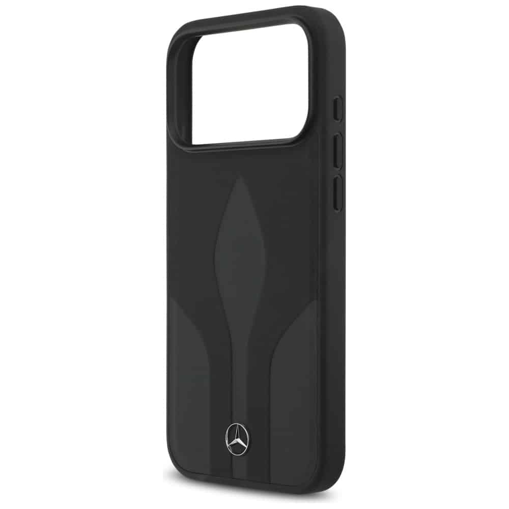 Θήκη Mercedes Από Δέρμα The Move Magsafe Για iPhone 17 Pro Max Μαύρη - Image 6