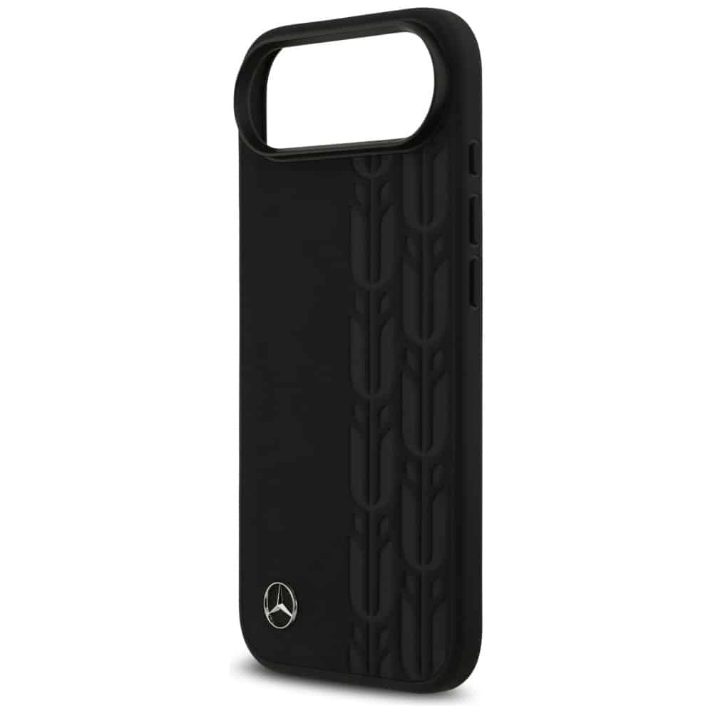 Θήκη Μαύρη Από Δέρμα Mercedes Με Φύλλα Δάφνης Magsafe Για iPhone Air - Image 6