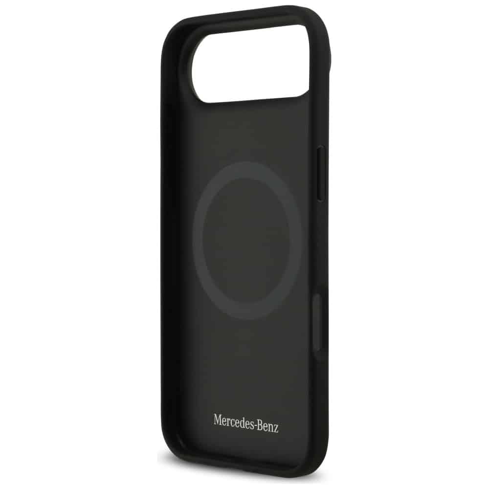 Θήκη Μαύρη Από Δέρμα Mercedes Με Φύλλα Δάφνης Magsafe Για iPhone Air - Image 7