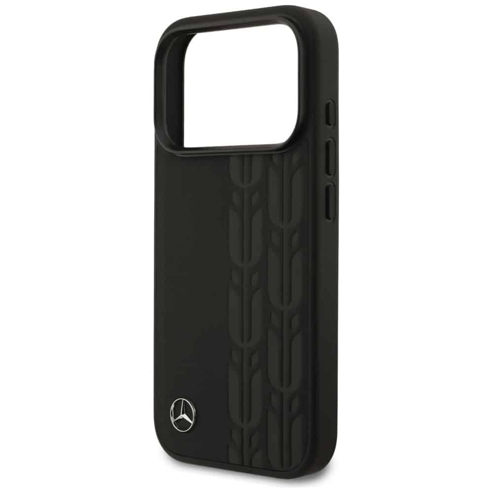 Θήκη Mercedes Δερμάτινη Με Φύλλα Δάφνης Magsafe Για iPhone 17 Pro Μαύρη - Image 6