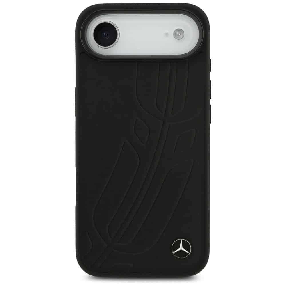 Θήκη Magsafe Mercedes Δερμάτινη Μεγάλη Λαβή Δάφνης Για iPhone Air Μαύρη - Image 3