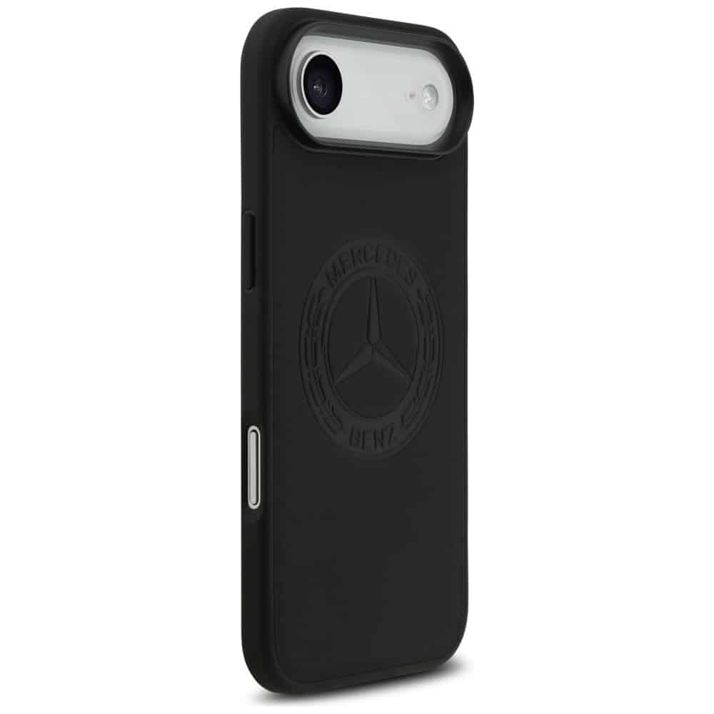 Θήκη Magsafe Mercedes Από Δερμάτινο Υλικό Με Vintage Λογότυπο Για iPhone Air Μαύρη - Image 4