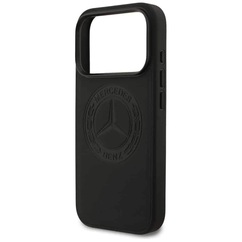 Θήκη Mercedes Δερμάτινη Vintage Λογότυπο Magsafe Για iPhone 17 Pro Μαύρη - Image 6