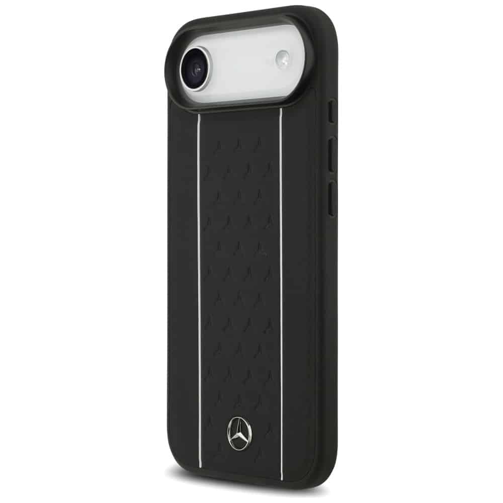 Θήκη Magsafe Από Δέρμα Με Σχέδιο Αστεριού Της Mercedes Για iPhone Air - Μαύρη - Image 2
