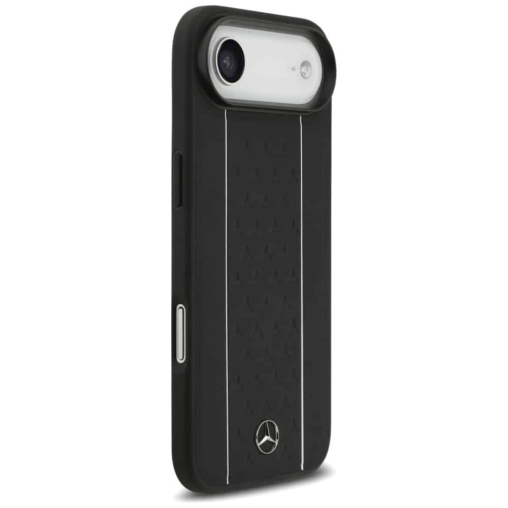 Θήκη Magsafe Από Δέρμα Με Σχέδιο Αστεριού Της Mercedes Για iPhone Air - Μαύρη - Image 4