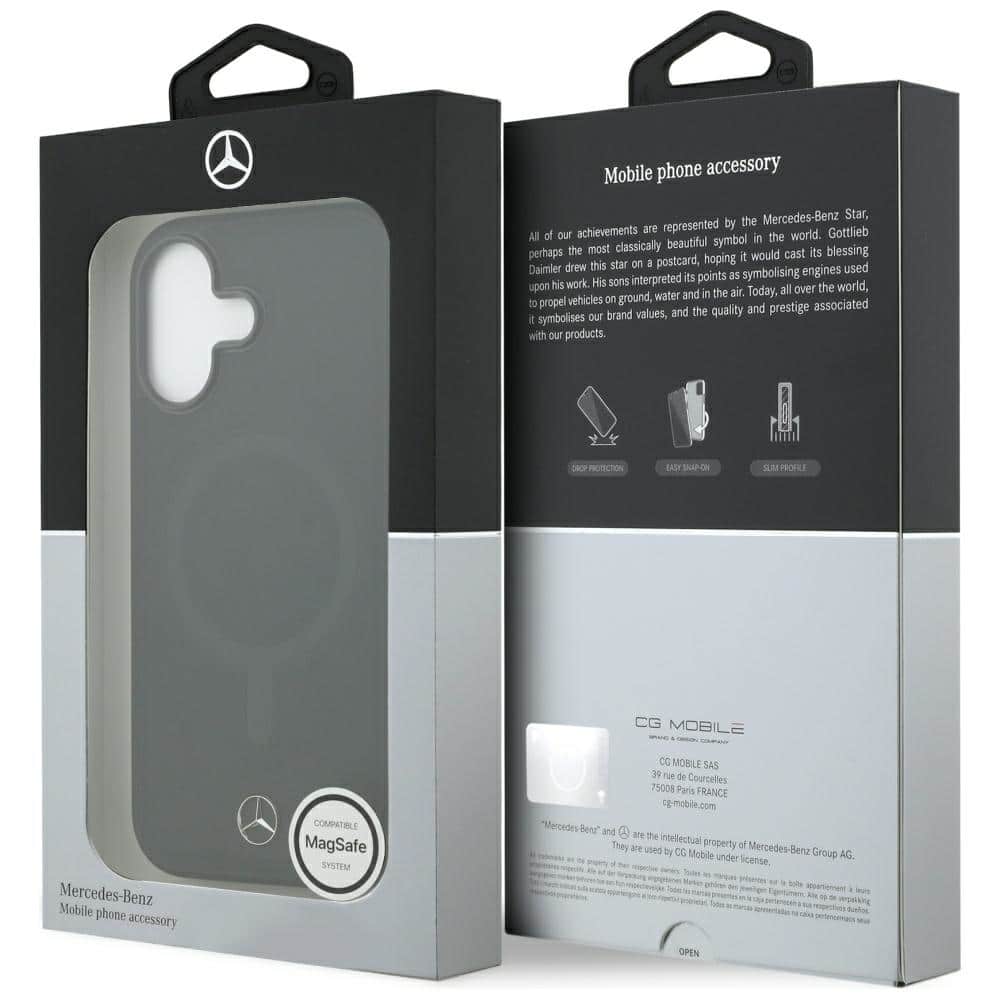 Mercedes Λεπτή Μαλακή Δερμάτινη - θήκη για Apple iPhone 17 - Μαύρο - Image 8