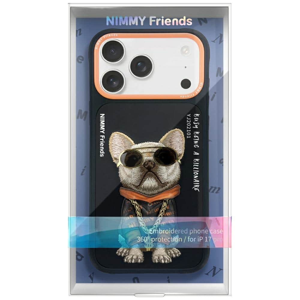 Nimmy Glasses Cool Dog - θήκη για Apple iPhone 17 Pro - Μαύρο - Image 2