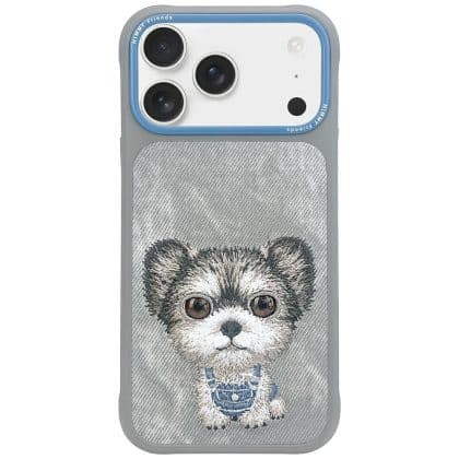 Θήκη Nimmy Big Eyed Pet 2.0 Σκύλος Για iPhone 17 Pro Max Γκρι