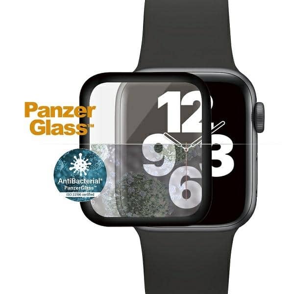 Panzerglass Curved Αντιβακτηριακό Γυαλί Για Apple Watch 4/5/6/se 40mm - Μαύρο - Image 2