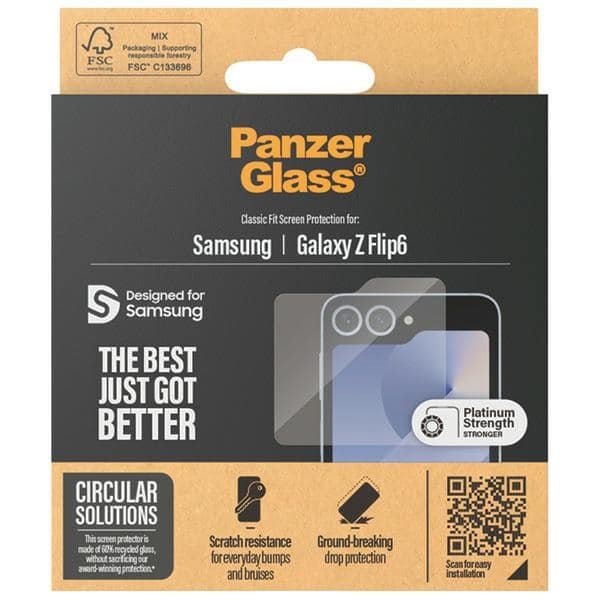 Panzerglass Screen Protector Classic Fit Για Samsung Z Flip6 F741 - Image 4