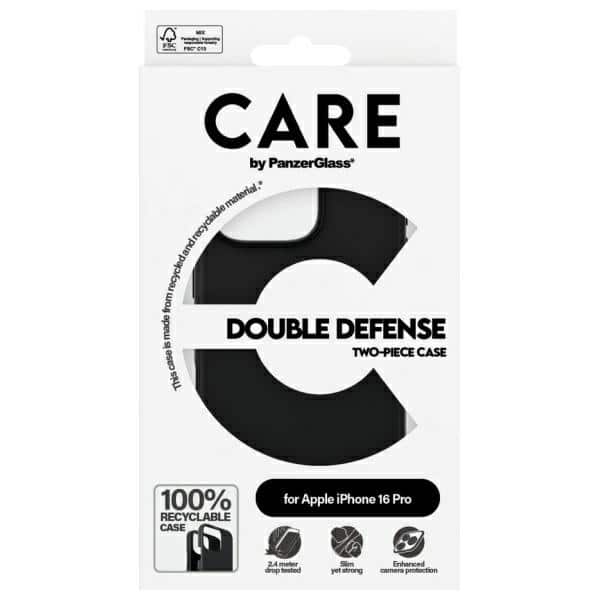 PanzerGlass CARE - θήκη για Apple iPhone 16 Pro - Μαύρο - Image 4