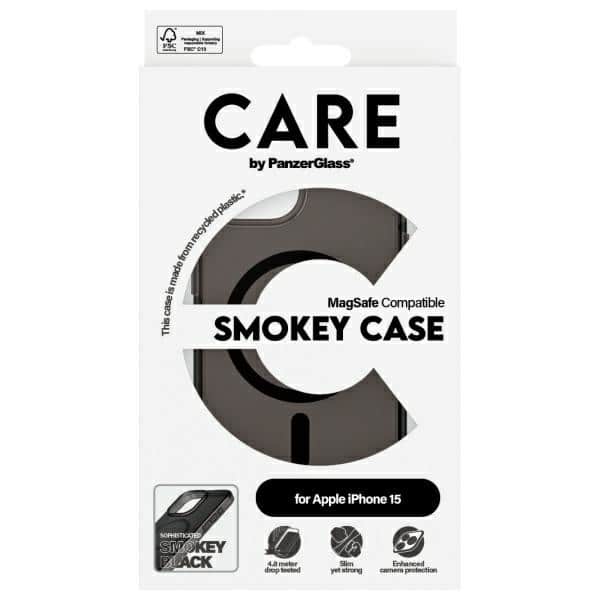 PanzerGlass CARE - θήκη για Apple iPhone 15 - Διάφανο - Image 4
