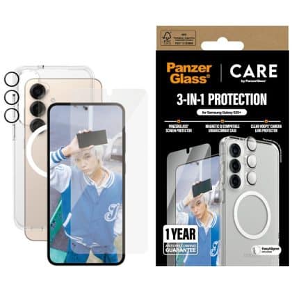 Care By Panzerglass Προστασία Οθόνης και Κάμερας Για Samsung Galaxy S25+
