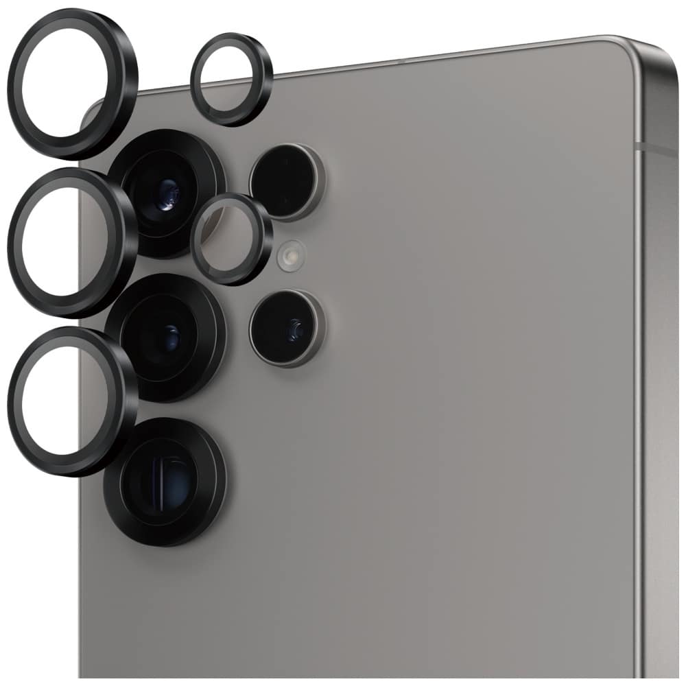 Panzerglass Hoops® Προστατευτικό Φακού Κάμερας Από Γυαλί Σαμουσού Για Samsung Galaxy S25 Ultra Μαύρο - Image 2