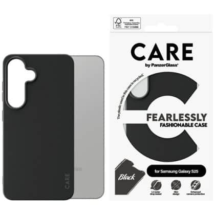 PanzerGlass CARE Fashion - θήκη για Samsung Galaxy S25 - Μαύρο