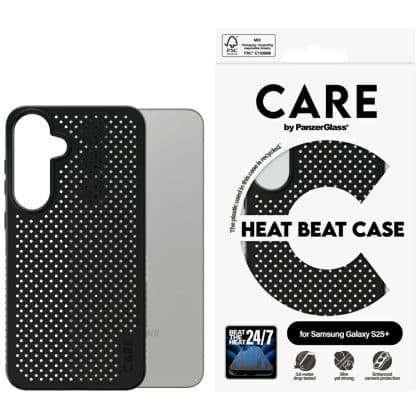 PanzerGlass CARE by PanzerGlass - θήκη για Samsung Galaxy S25+ - Μαύρο