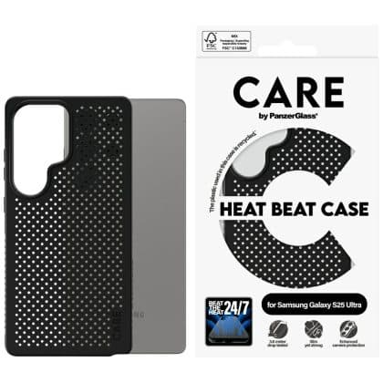 PanzerGlass CARE by PanzerGlass Feature Heat Beat - θήκη για Samsung Galaxy S25 Ultra - Μαύρο
