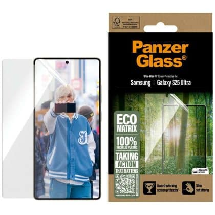 Panzerglass Eco Matrix Γυαλί Σκληρού Τύπου Ultra-Wide Fit Για Samsung Galaxy S25 Ultra
