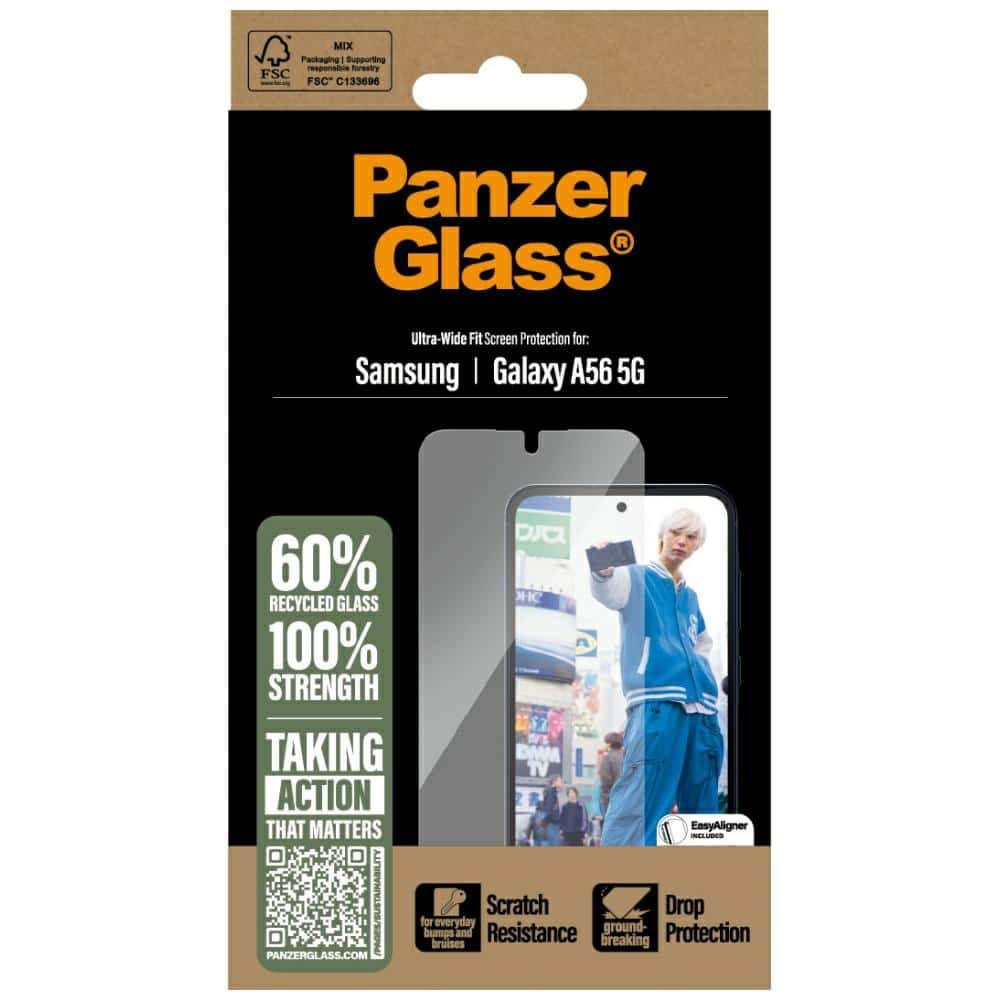 Panzerglass Ultra-Wide Fit Γυαλί Tempered Για Samsung Galaxy A56 5g - Image 4