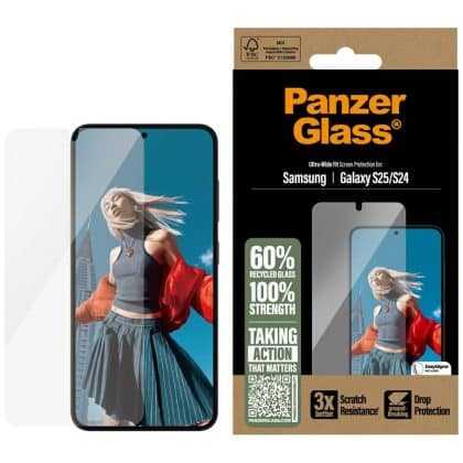 Panzerglass Θωρακισμένο Γυαλί Ultra-Wide Fit Για Samsung Galaxy S25