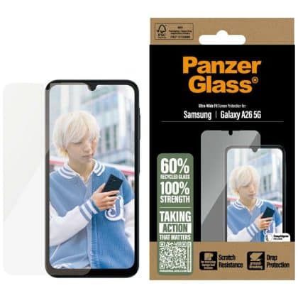 Θραυστό Γυαλί Panzerglass Ultra-Wide Fit Για Samsung Galaxy A26 5g