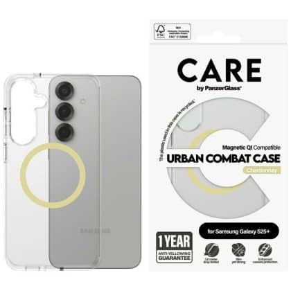 PanzerGlass Urban Combat - θήκη για Samsung Galaxy S25+ - Διάφανο
