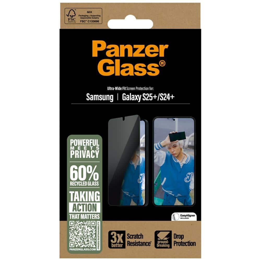 Panzerglass Ultra-Wide Fit Γυαλί Προστασίας Ιδιωτικότητας Για Samsung Galaxy S25+ - Image 4