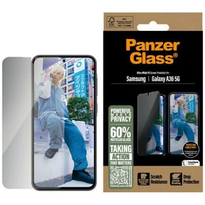 Γυαλί Προστασίας Panzerglass Ultra-Wide Fit Για Samsung Galaxy A36 5g