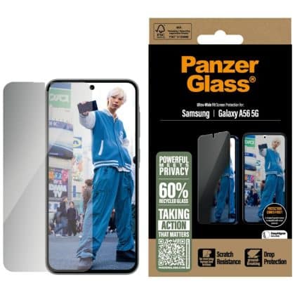 Γυαλί Προστασίας Panzerglass Ultra-Wide Fit Για Samsung Galaxy A56 5g